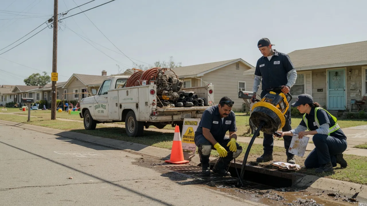 Drain Cleaning in Bell City, LA near me